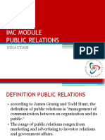 Public Relations - PPT English