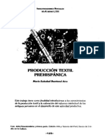 Producción textil prehispánica: Materia prima y procesamiento