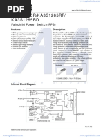 KA3S1265R/KA3S1265RF/ KA3S1265RD: Fairchild Power Switch (FPS)