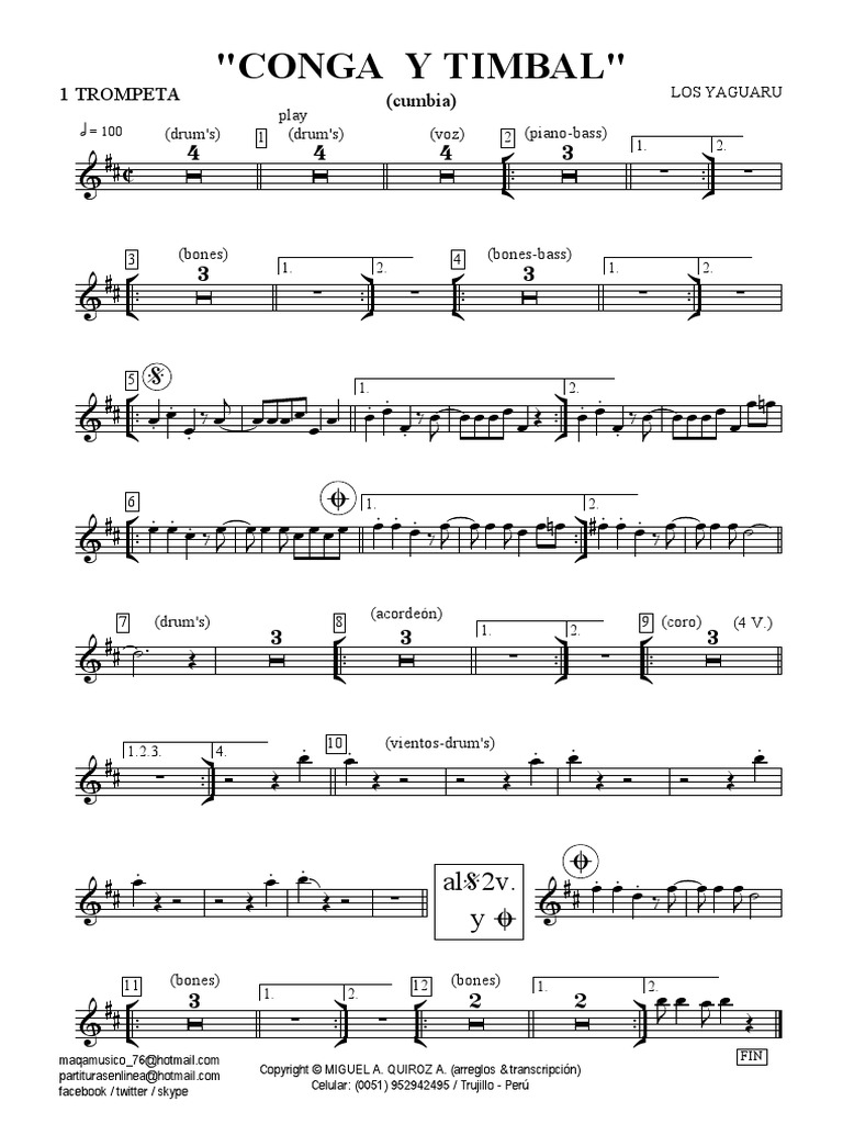 Conga y Timbal PDF