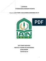 Conto LPJ Mahasiswa Bidikmisi Program 2019