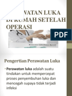 Perawatan Luka Di Rumah Setelah Operasi