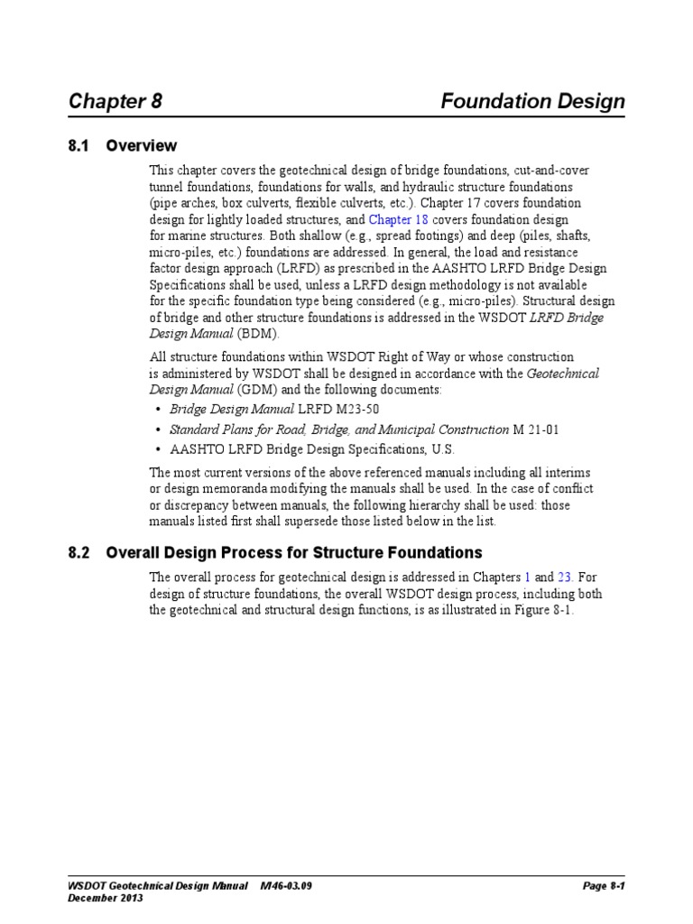 Geotechnical Foundation Design Guide | PDF | Deep Foundation ...