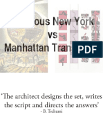 Delirious New York vs Manhattan Transcripts