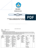 Silabus Kelas 1 Tema 1