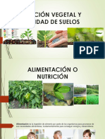 Nutrición Vegetal y Fertilidad de Suelos