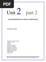 Emi Properties of Passive Components: Crosstalk and Cabling