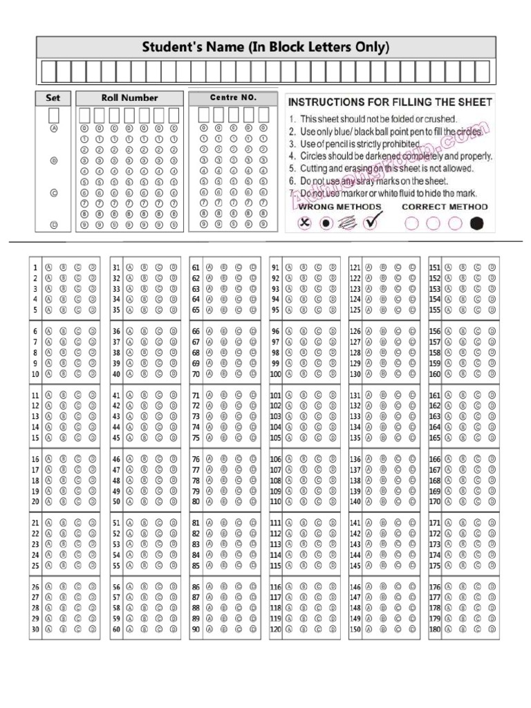 Centre Number Information Document | PDF
