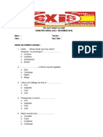 Try Out I Paket A 6 PMP Semester Ganjil (Juli - Desember 2019) Name: Teacher: Class: Day / Date