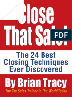 How To Close A Sale PDF