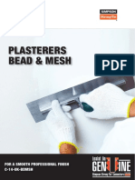 Plasterers Bead and Mesh. PVC - Original