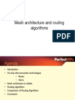 Mesh Architecture and Routing Algorithms