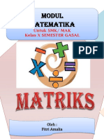 COVER BAHAN AJAR MATRIKS LOKAKARYA Lia PDF