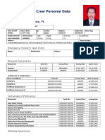 Crew Personal Data Insights