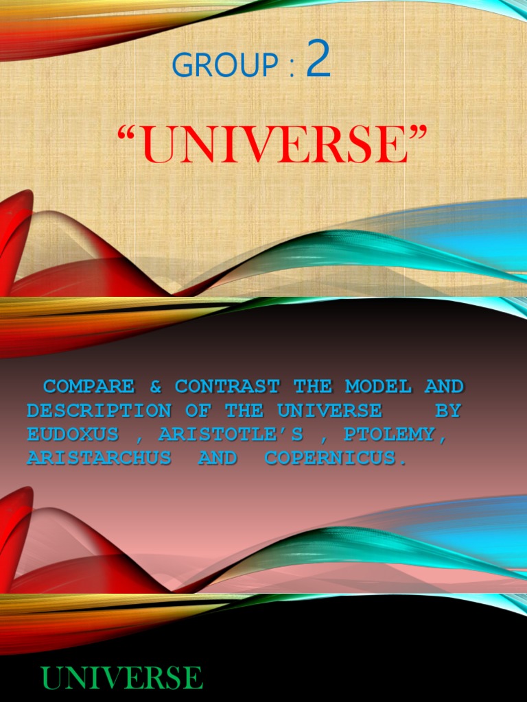The Universe Pdf Universe Ancient Astronomy