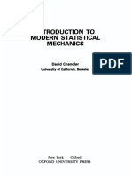 David Chandler - Introduction To Modern Statistical Mechanics-Oxford University Press, USA (1987)