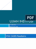 Ujian Institusi: 21 MEI 2016 Ipds Iot FK Uns