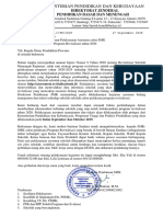 Surat Pemberitahuan Ke Dinas Provinsi 2019 - Asesmen SMK Revitalisasi PDF