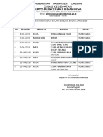 Aprilll Jadwal Penyuluhan Dalam Gedung 2019