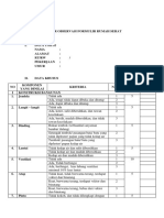 Lembar Observasi Formulir Rumah Sehat