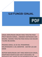 Uji Fungsi Ginjal