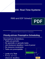 Cpre 458/558: Real-Time Systems: Rms and Edf Schedulers