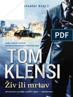 Tom Klensi - Ziv Ili Mrtav PDF