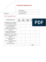 Esl Textbook Rubrics