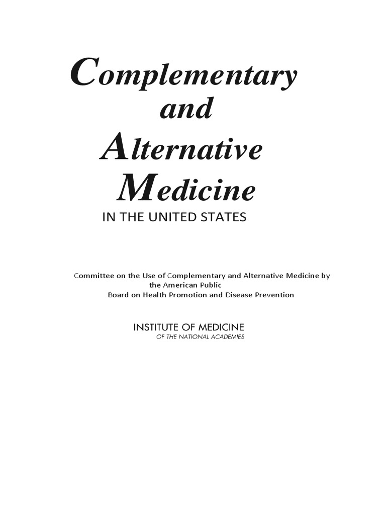Integrative Medicine0 PDF Alternative Medicine Evidence Based Medicine