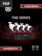 Nightowl THD Manual 4 Cameras PDF