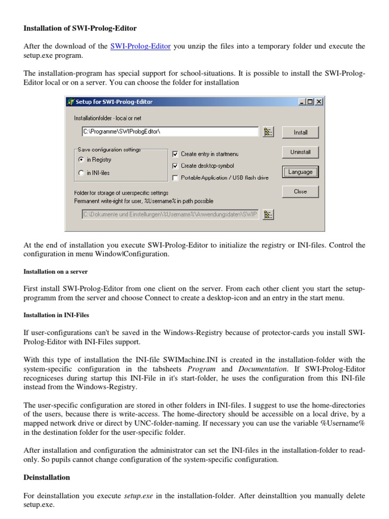 Installation Of Swi-Prolog : SWI-Prolog downloads – MLIFG