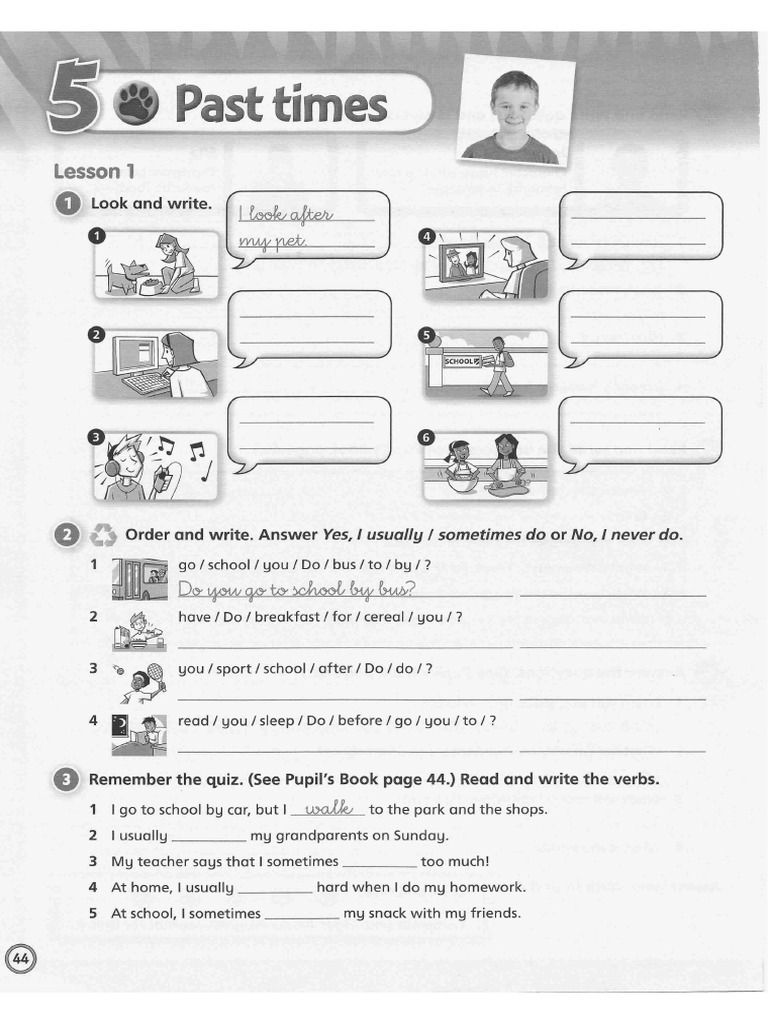 Tiger Team 4 Unit 6 Test TIGER 5 UNIT 5 AB