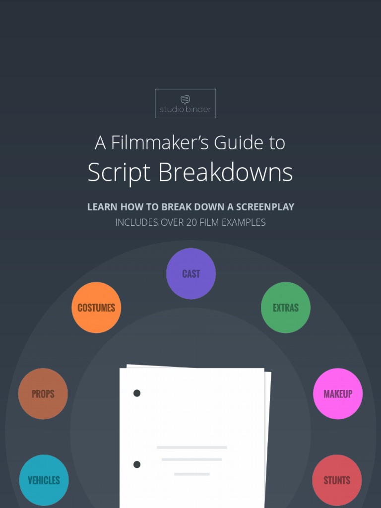 A Filmmaker's Guide To Script Breakdowns - StudioBinder PDF | PDF ...