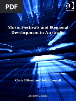 Music Festivals and Regional Development in Australia