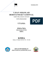 Soal USBN Kimia Kur2013 Utama