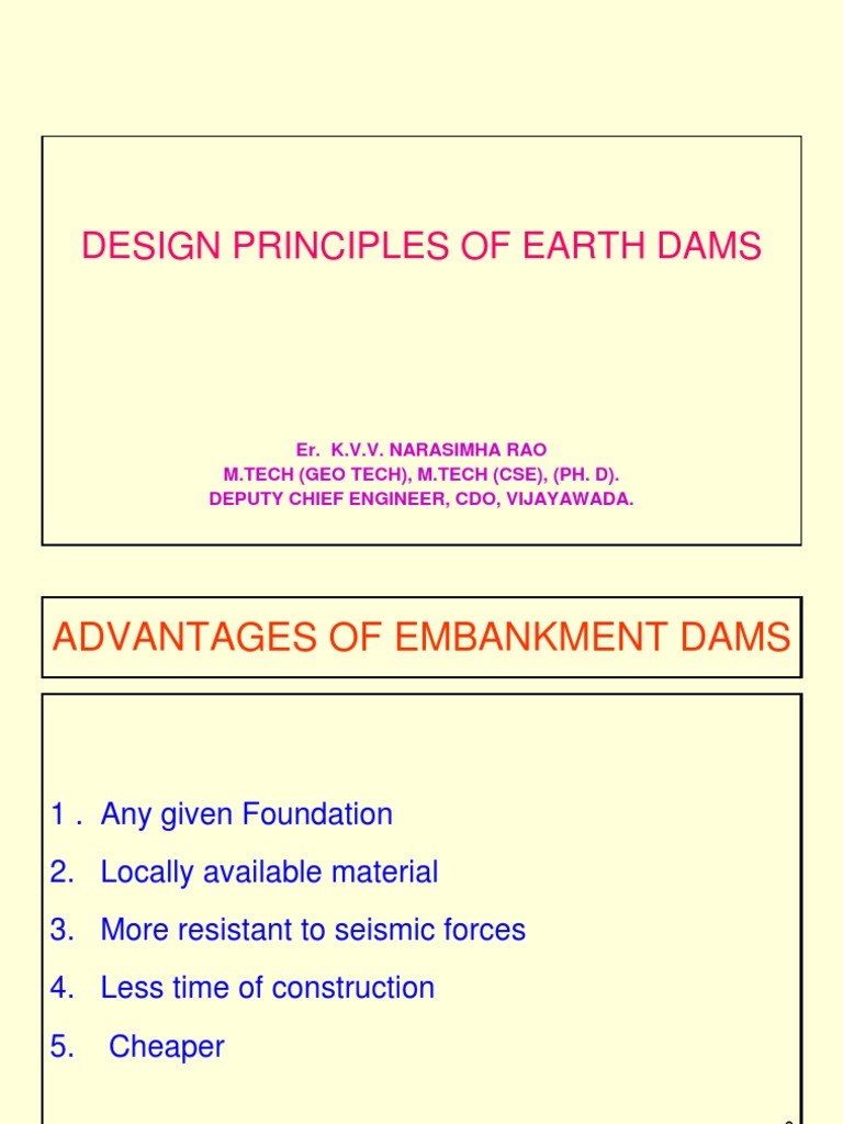 Dam Design For Begineers | PDF | Dam | Soil Mechanics