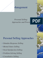 Personal-Selling Approaches