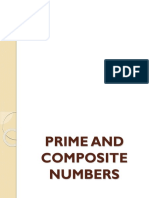 Prime and Composite