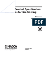 NADCA Product Standards For Die Casting PDF