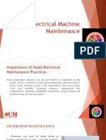 Electrical Machine Maintenance