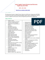 International Journal of Applied Control Electrical and Electronics Engineering IJACEEE