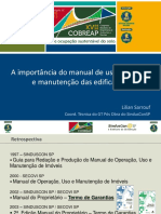 A Importância Do Manual de Uso, Operação e Manutenção Das Edificações