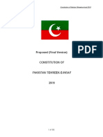 Final Proposed PTI Constitution 2019 in PDF