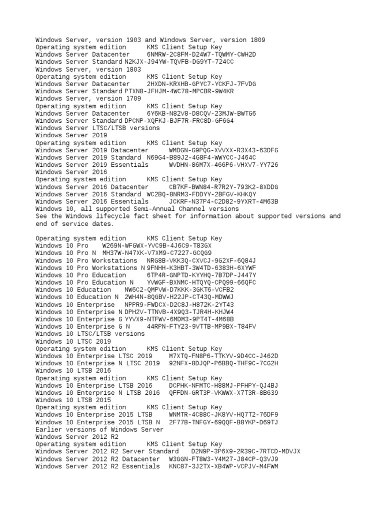 Window Server 2016 Key | PDF | Windows Server 2008 | Hyper V