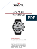 English Manual of The Sea Touch