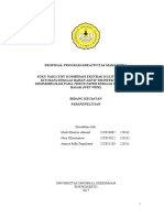 Suku Naki Kombinasi Ekstrak Kulit Nanas dan Kitosan Sebagai Bahan Aktif Disinfektan