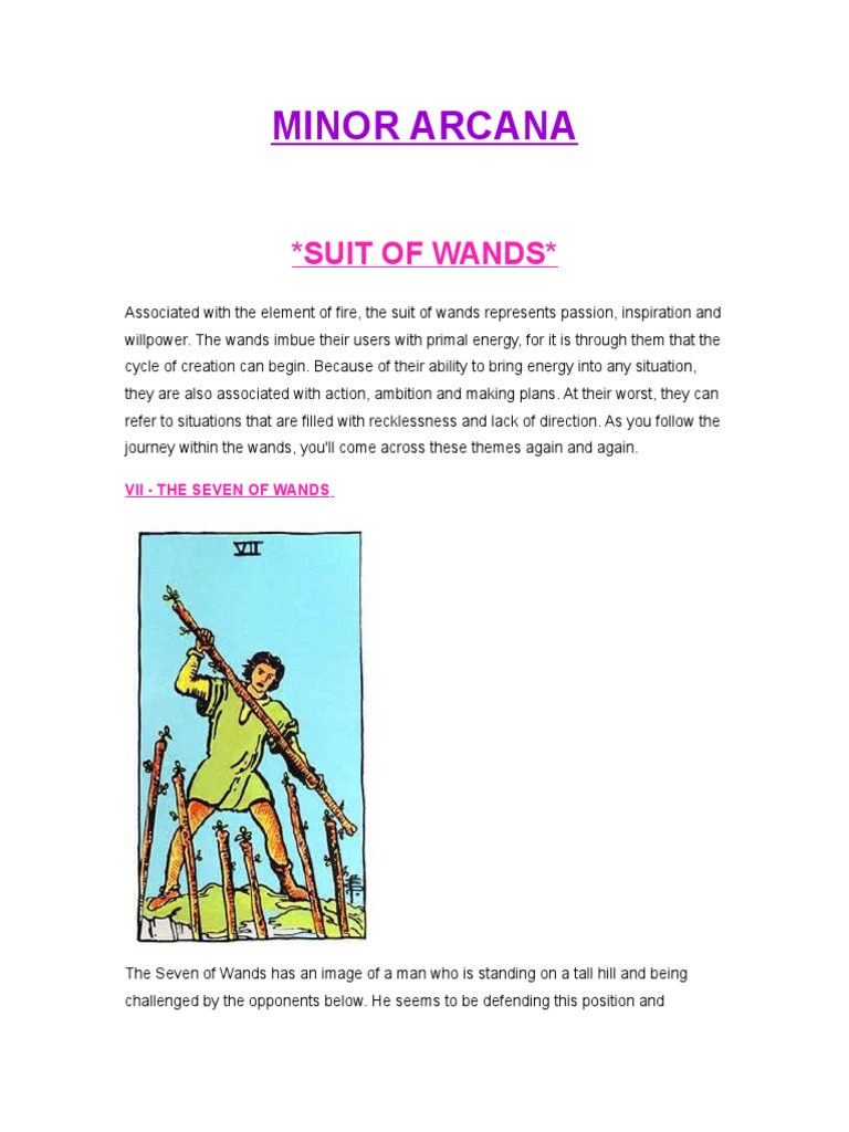 Rider Waite Tarot Card Meaning PDF