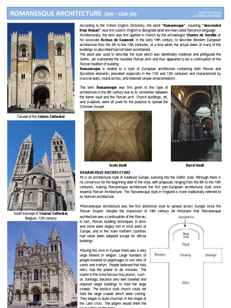 Romanesque Architecture Www Samueldichoso Vault Architecture Gothic Architecture