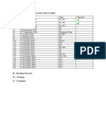 Post Upsr El Tasks