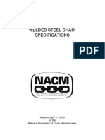 NACM Welded Steel Chain Specs